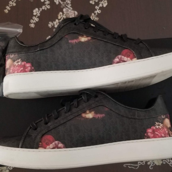 dior sneakers skull
